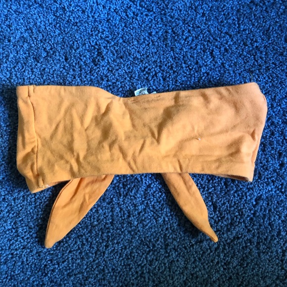 Garage Orange Tie Bandeau - Picture 2 of 2